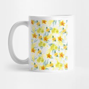 Yellow flower Pattern Mug